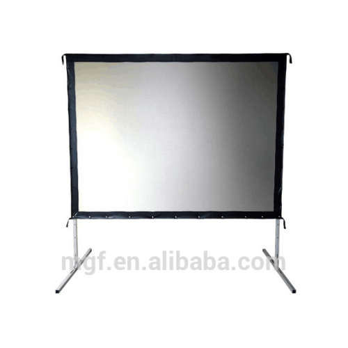 180Inch Fast foldable projection screen/Easy fold screen front and back projection